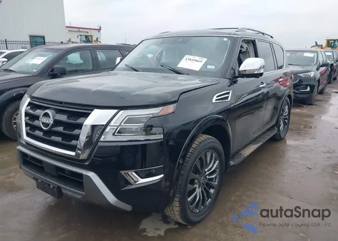 2024 Nissan Armada Platinum 4Wd from USA, damaged, VIN JN8AY2CD2R9708822